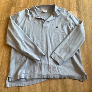 Mens Brooks Brothers Long Sleeve Polo